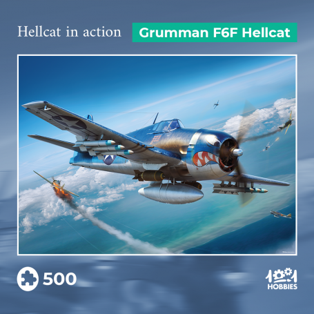  Puzzle Hellcat in action - Grumman F6F Hellcat