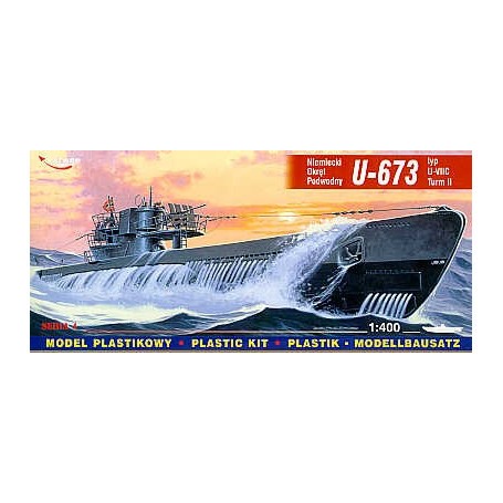 Maqueta U-Boat U-673 (VIIC/T2) (submarine) 
