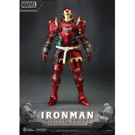 Marvel Dynamic Action Heroes 1/9 Medieval Knight Iron Man figura 20 cm