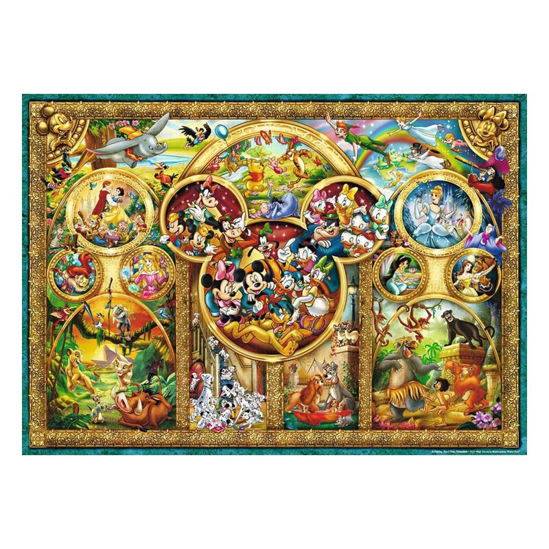 Puzzle Puzzle Rompecabezas de Disney Los temas más bellos de Disney (1000 piezas)