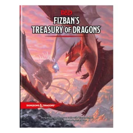 Dungeons & Dragons del Tesoro de los dragones * INGLÉS RPG Aventura Fizban *