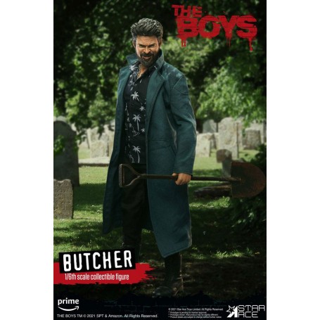 Figura de acción de The Boys My Favorite Movie 1/6 Billy Butcher (Versión Deluxe) 30 cm