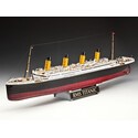 R.M.S Titanic 100th Anniversary Edition Includes 6 paints glue and brush 3 postcards Replica menu and Replica promotional brochu
