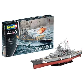 <p>Maqueta</p> 1:350 Battleship Bismarck