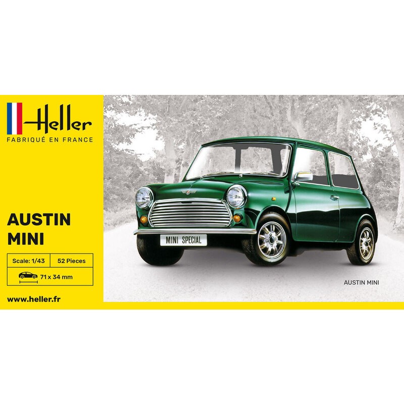 Heller Austin Mini Rallye 1:43