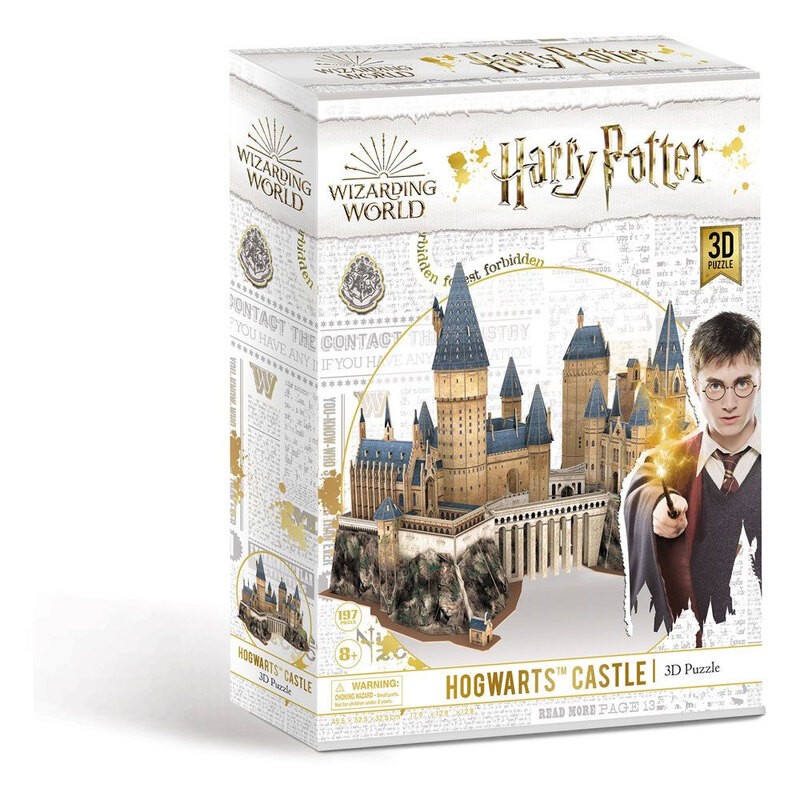 CUBIC FUN Harry Potter 3D puzzle Hogwarts Castle (197 piezas)