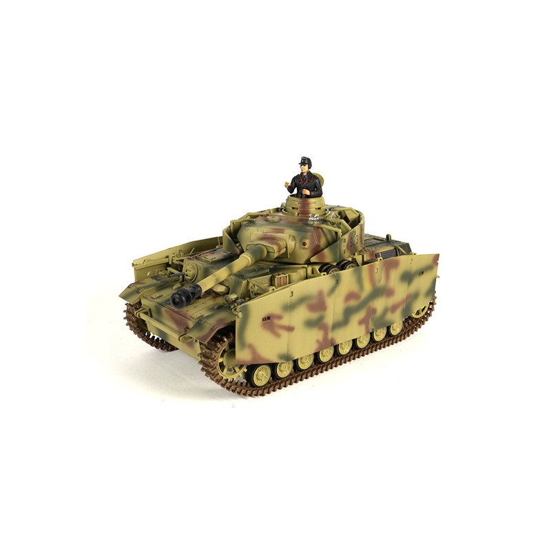 Vehículo militar en miniatura Panzer IV R / C 1/24