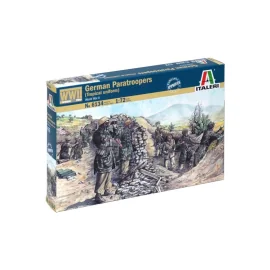 Paracaidistas alemanes 2 ª Guerra Mundial (en uniforme tropical)