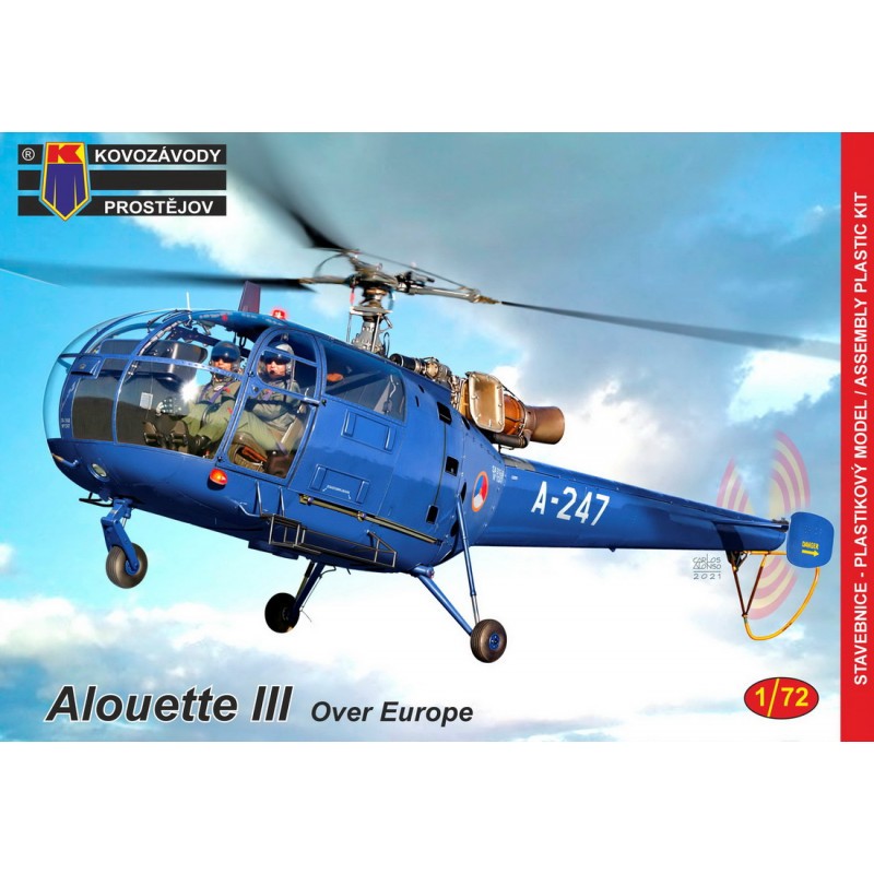 Maqueta Alouette III 'Sobre Europa' ex-Heller