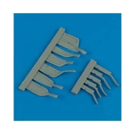 Mitsubishi A6M5 Zero exhaust (diseñado para ser ensamblado con maquetas de Tamiya)