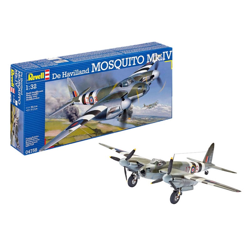 Maqueta Revell Mosquito Mk.IV con 1001hobbies (Ref.04758)