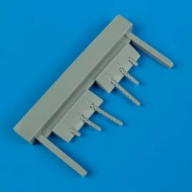 Grumman F6F-3 Hellcat gun barrels - late (diseñado para ser ensamblado con maquetas de Eduard)