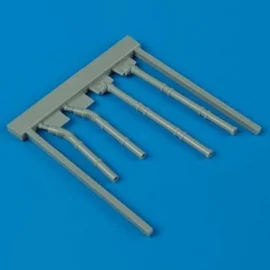 Vickers Wellington fuel outlet pipe - opened flaps (diseñado para ser ensamblado con maquetas de Trumpeter)