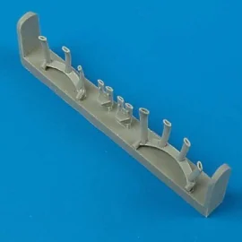 Mitsubishi A6M5a Zero exhaust (diseñado para ser ensamblado con maquetas de Tamiya)