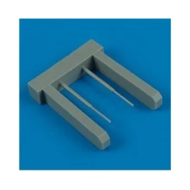 Mitsubishi A6M2/5 Zero pitot tube (diseñado para ser ensamblado con maquetas de Hasegawa and Tamiya)