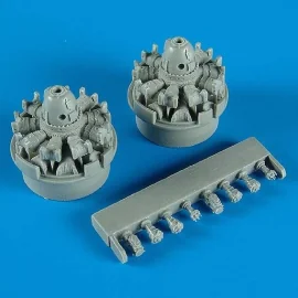 Northrop P-61A Black Widow engines (diseñado para ser ensamblado con maquetas de Dragon)