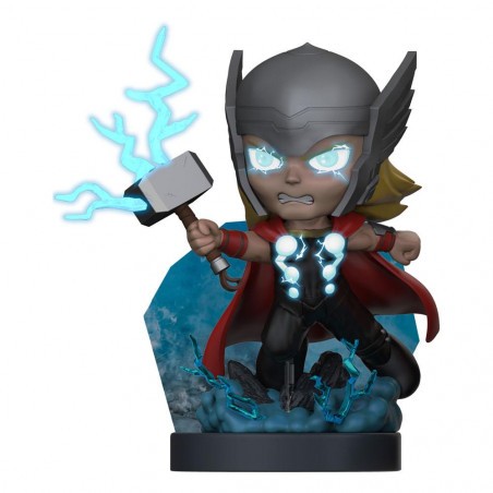Estatuas Marvel mini diorama Superama Thor God Mode (Black Light) Exclusivo 10 cm