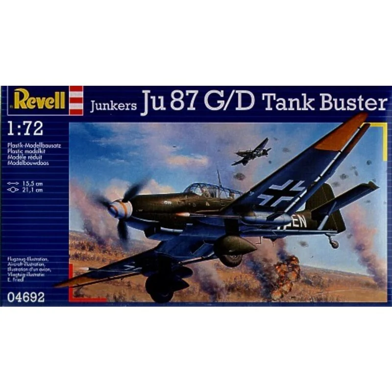 How to Paint and assemble the Revell Junkers Stuka Tankbuster