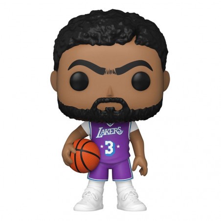 Figurita ¡NBA Lakers POP! Figura Vinilo Baloncesto Anthony Davis (City Edition 2021) 9 cm