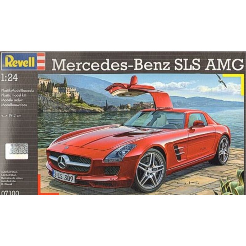 Maqueta Mercedes-Benz SLS AMG