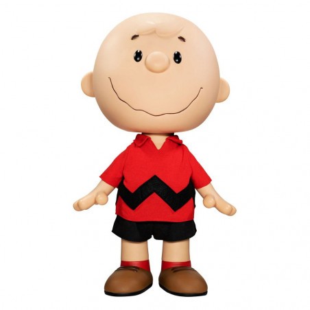 Estatuas Figura Peanuts Supersize Charlie Brown (Camisa Roja) 41 cm