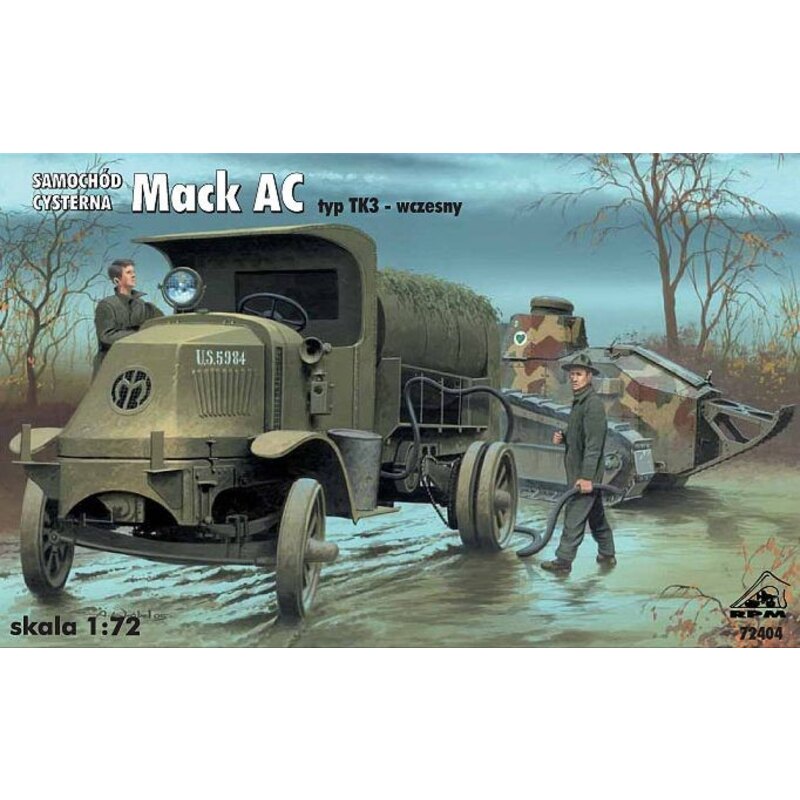 Maqueta Mack AC Fuel Truck type TK3 early version