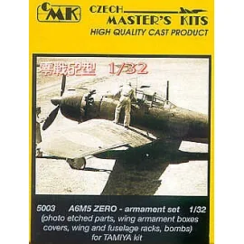 Mitsubishi A6M5 armament set (diseñado para ser ensamblado con maquetas de Tamiya)
