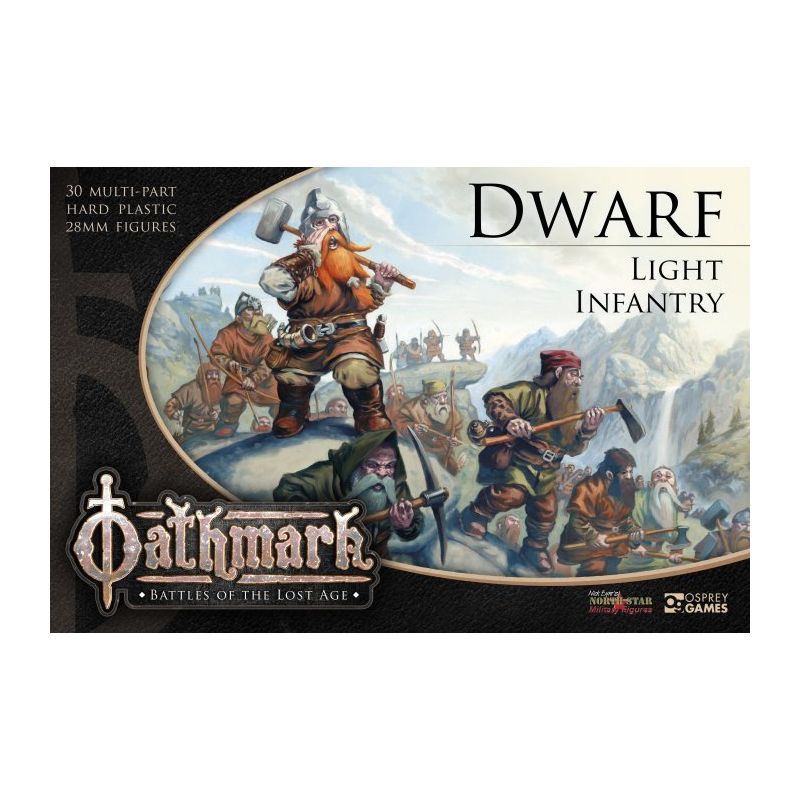Juegos de figuras : extensiones y cajas de figuras Dwarf Light Infantry