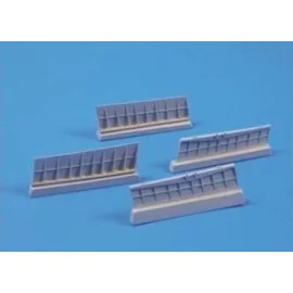 Mitsubishi A6M5 Zero Wing flaps set (diseñado para ser ensamblado con maquetas de Tamiya)