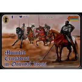 Mounted Crusaders in Oriental Dress