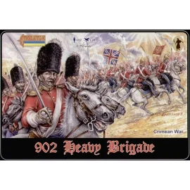 Figuras Heavy Brigade. Crimean war. In set 023 and 030 plus 2 new sets. 1 mounted. 1 mounted/dismounted