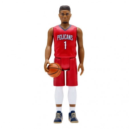  NBA Wave 3 ReAction Zion Williamson (Pelicans) Figura [Declaración roja] 10cm