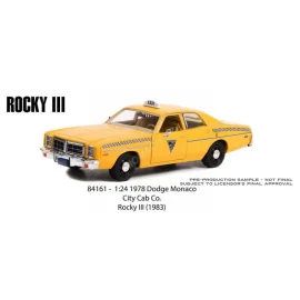 Miniatura DODGE TAXI DE LA CIUDAD DE MÓNACO. CO 1978 "ROCKY III (1978)"