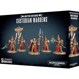 Juegos de figuras : extensiones y cajas de figuras ADEPTUS CUSTODES: GARDES CUSTODIENS 01-11