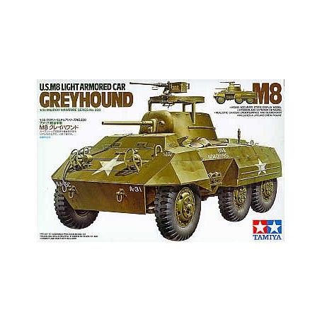 Maqueta US M8 Greyhound light armoured car