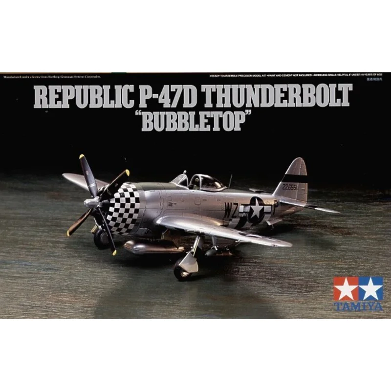 Republic P-47D Thunderbolt Bubbletop canopy