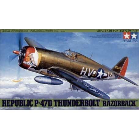 Maqueta Republic P-47D Thunderbolt Razorback