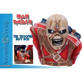  IRON MAIDEN THE TROOPER BUST BOX