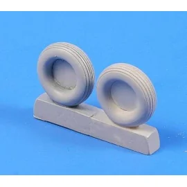 Mitsubishi A6M2/A6M5 Zero wheels (diseñado para ser ensamblado con maquetas de Tamiya)
