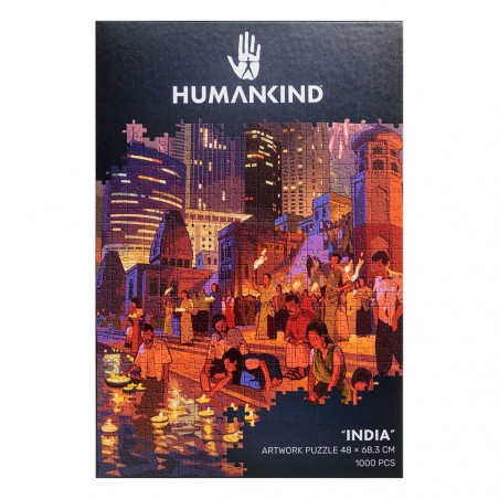  Puzzle Rompecabezas Humankind India 1000 piezas)