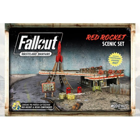 Juegos de mesa y accesorios FALLOUT WW RED ROCKET SCENIC SET