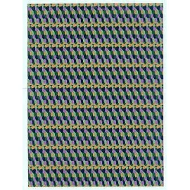 German WWI 5 colour Lozenge. Upper and lower surfaces. 2 sheets