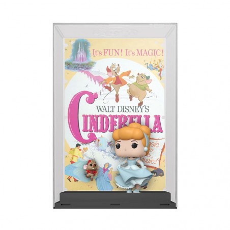  Disney's 100th Anniversary POP! Movie Poster and Cinderella 9cm