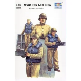 Figuras LCM III WWII USN Crew