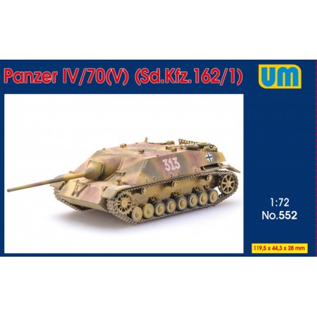 Maqueta Panzer IV/70(V) (Sd.Kfz.162/1)