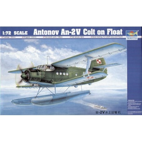 Maqueta de avión Antonov An-2 Colt 