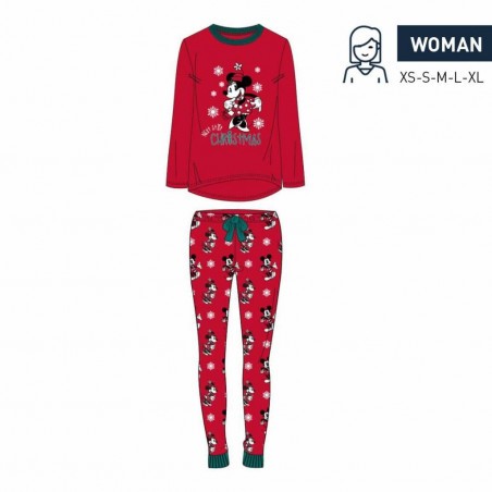  DISNEY - Mickey - Pijama jersey mujer - (XS)