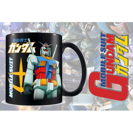  Gundam Rx-78 Black Dlx Mug