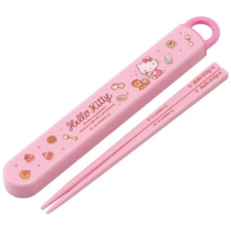  HELLO KITTY - Sweety Pink - Box of chopsticks 16cm