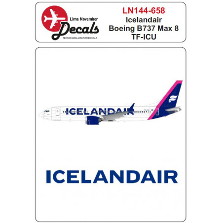  Icelandair Boeing 737-Max 8 TF-ICU